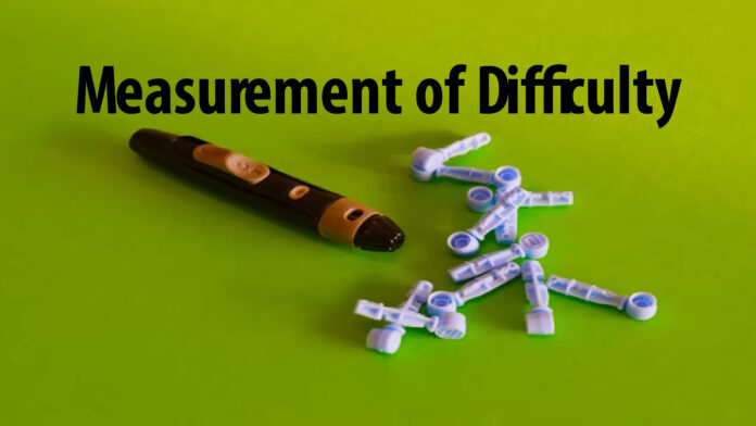 Measurement of Difficulty